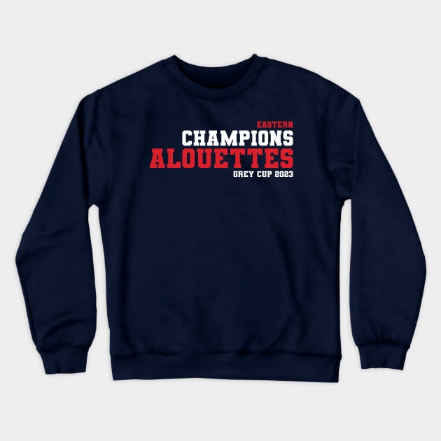 Montreal 2023 Eastern Champions Crewneck Sweatshirt by Nagorniak